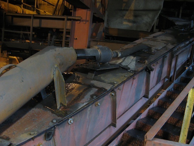 Подключение плотномера ДЕНСЕЛЛ третьего поколения в лотке на выходе мельницы